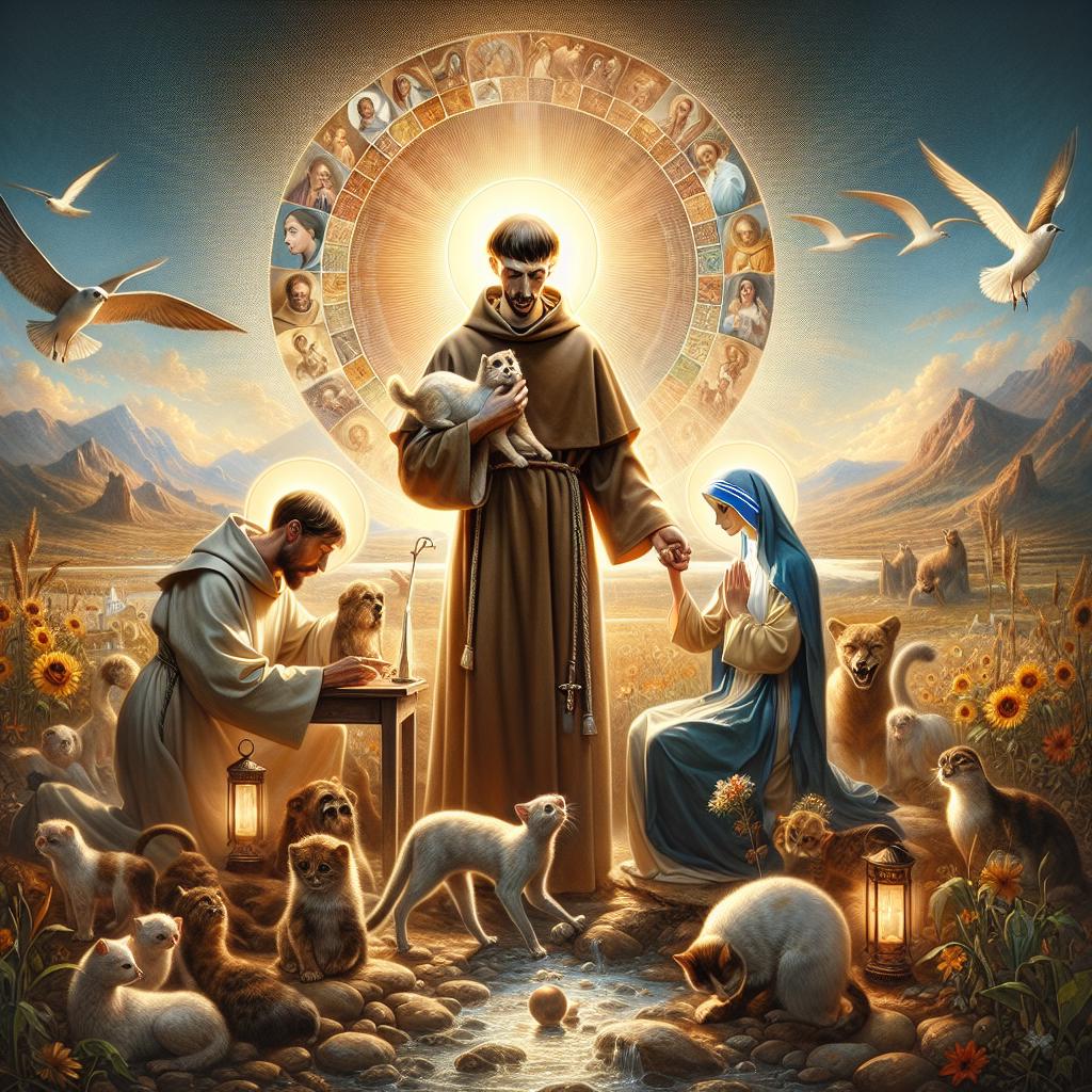 Preghiera a San Francesco e Santa Chiara